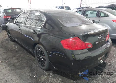 2007 Infiniti G35 Journey z USA, uszkodzony, nr VIN JNKBV61E57M719737